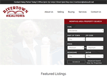 Tablet Screenshot of memphisrealestate.com